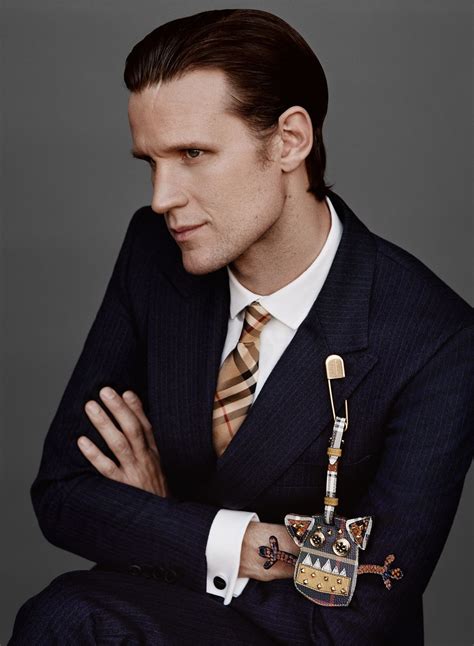 matt smith burberry|'The Crown's Matt Smith Stars In His first Burberry Campaign.